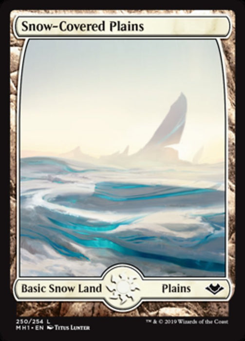 Snow-Covered Plains - Full Art
