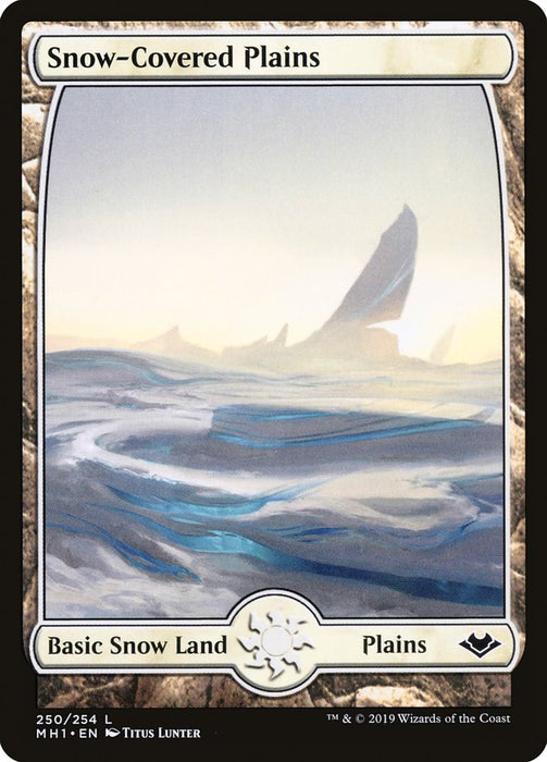 Snow-Covered Plains - Full Art  (Foil)