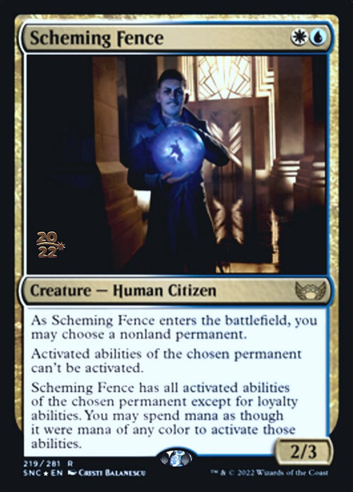 Scheming Fence (Foil)