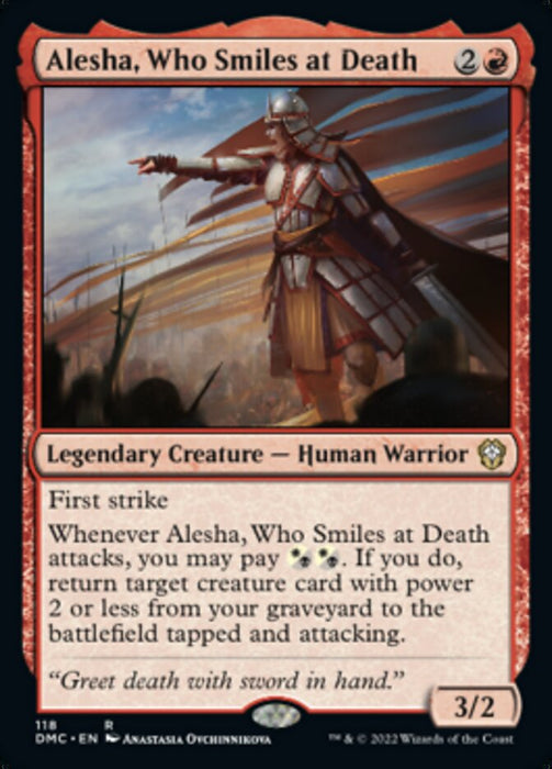 Alesha, Who Smiles at Death - Legendary