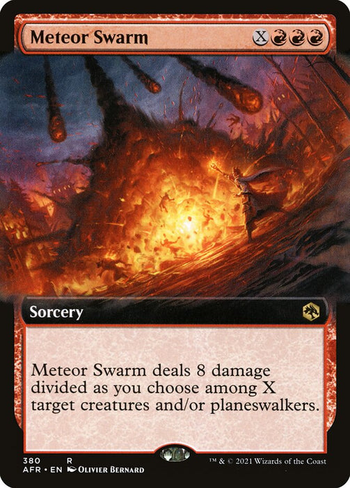 Meteor Swarm  - Extended Art (Foil)