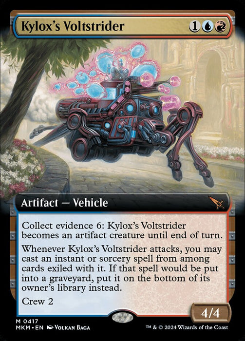Kylox's Voltstrider - Extended Art (Foil)