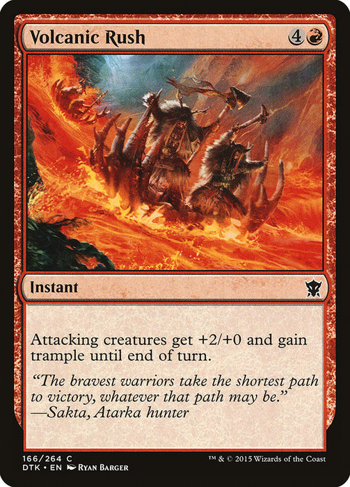 Volcanic Rush  (Foil)