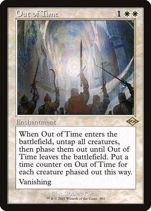 Out of Time - Retro Frame  (Foil)