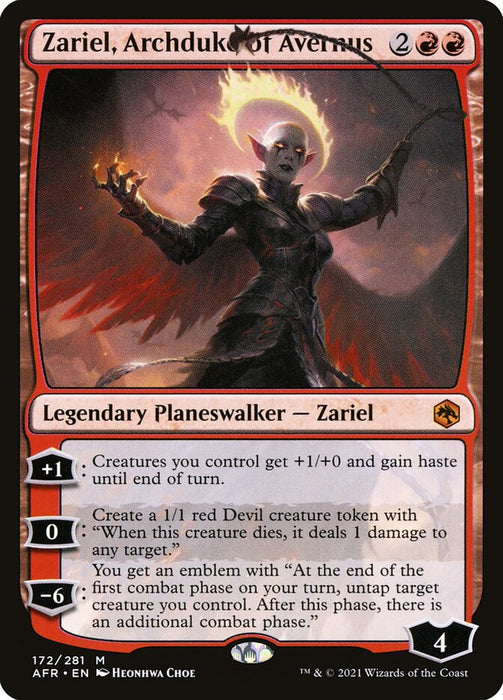 Zariel, Archduke of Avernus  (Foil)