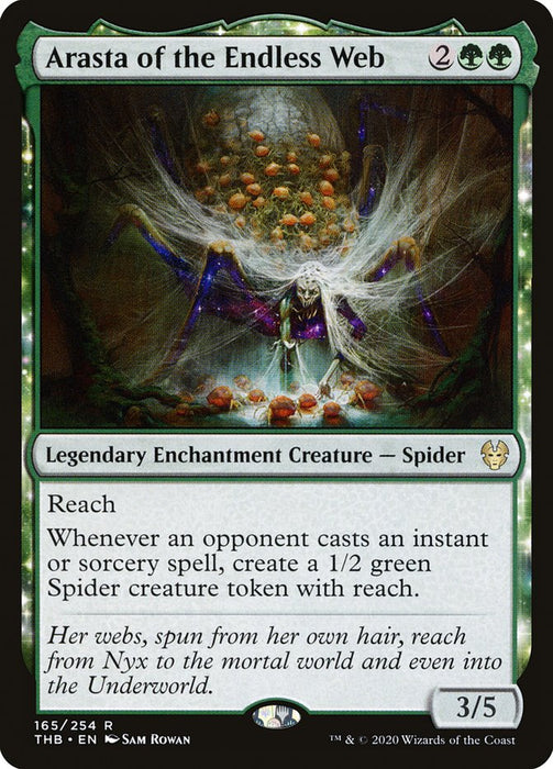 Arasta of the Endless Web  - Nyxtouched - Legendary (Foil)