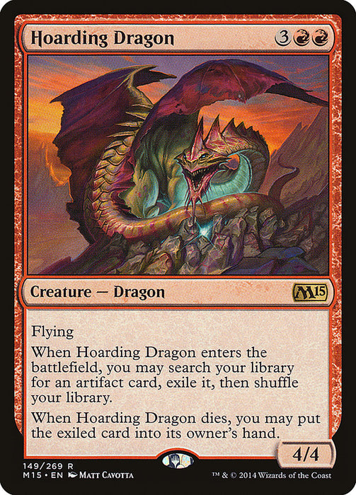Hoarding Dragon  (Foil)