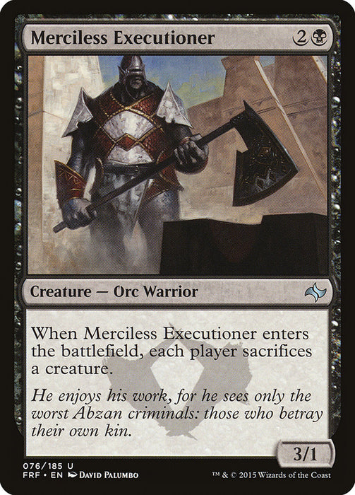 Merciless Executioner  (Foil)