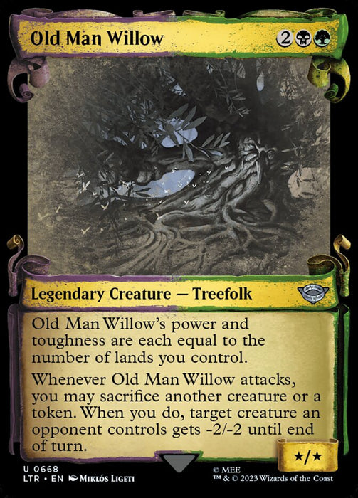 Old Man Willow - Showcase- Legendary (Foil)