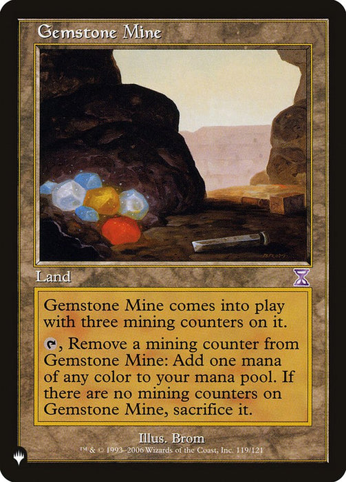 Gemstone Mine - Retro Frame