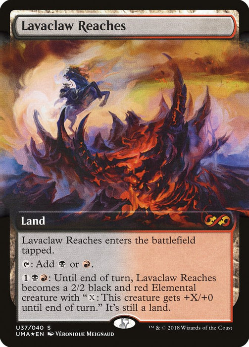 Lavaclaw Reaches  - Extended Art (Foil)