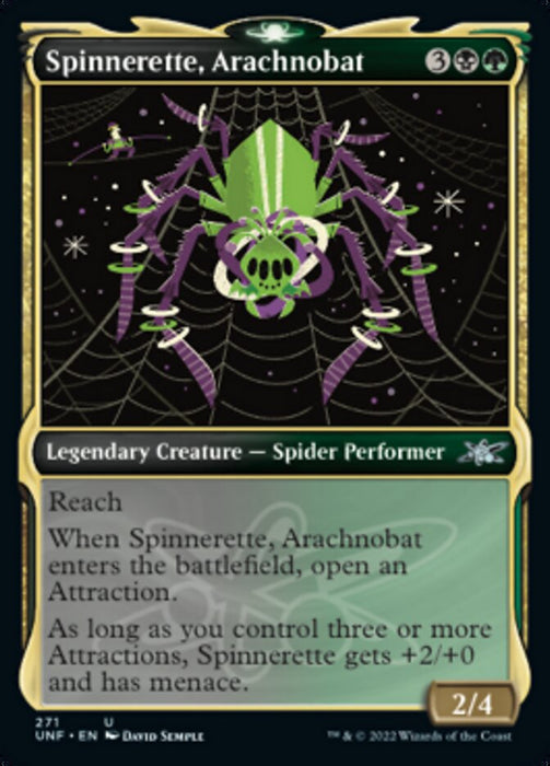 Spinnerette, Arachnobat - Showcase- Legendary