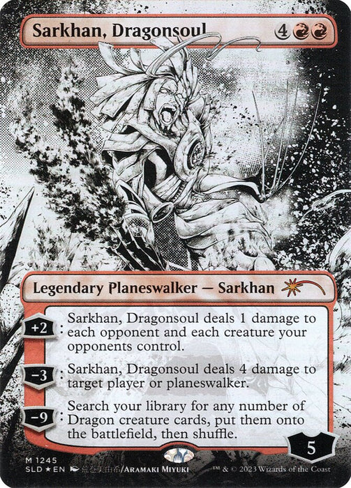 Sarkhan, Dragonsoul - Borderless (Foil)