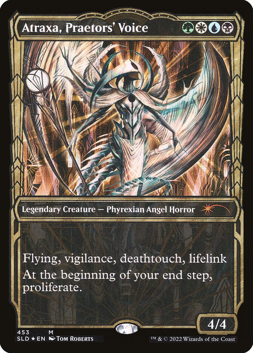 Atraxa, Praetors' Voice - Full Art - Legendary- Showcase- Inverted (Foil)