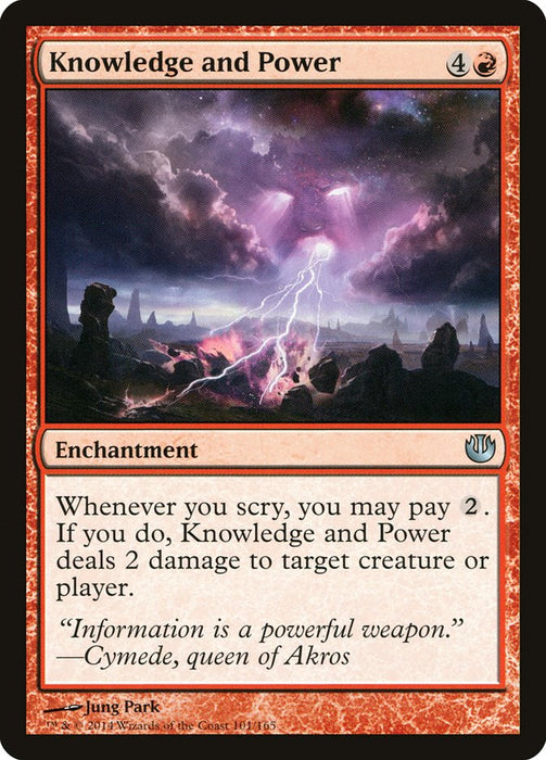 Knowledge and Power  (Foil)
