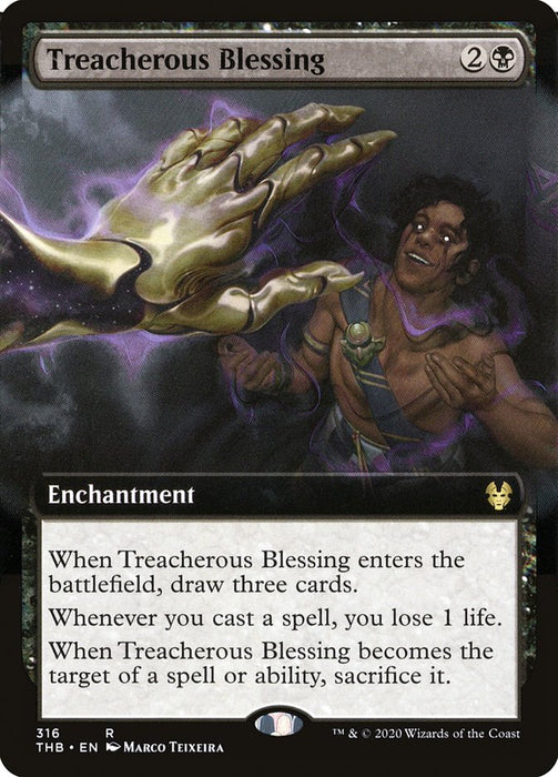 Treacherous Blessing  - Extended Art (Foil)