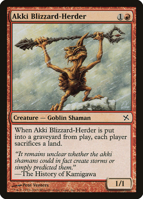 Akki Blizzard-Herder  (Foil)