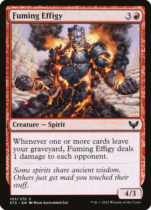 Fuming Effigy  (Foil)