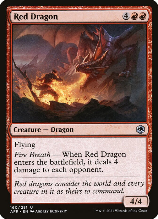 Red Dragon  (Foil)