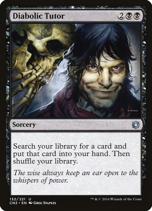 Diabolic Tutor  (Foil)