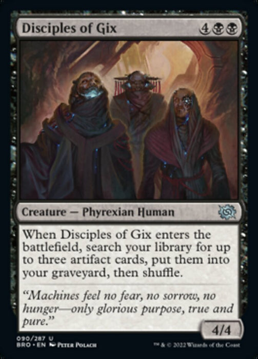 Disciples of Gix (Foil)