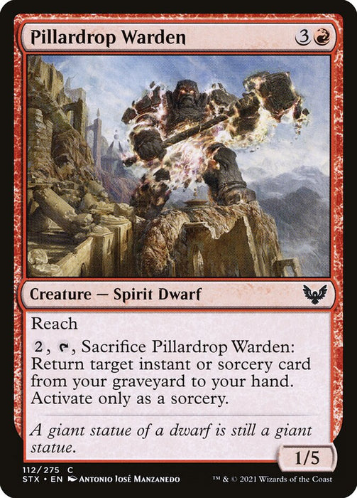 Pillardrop Warden  (Foil)