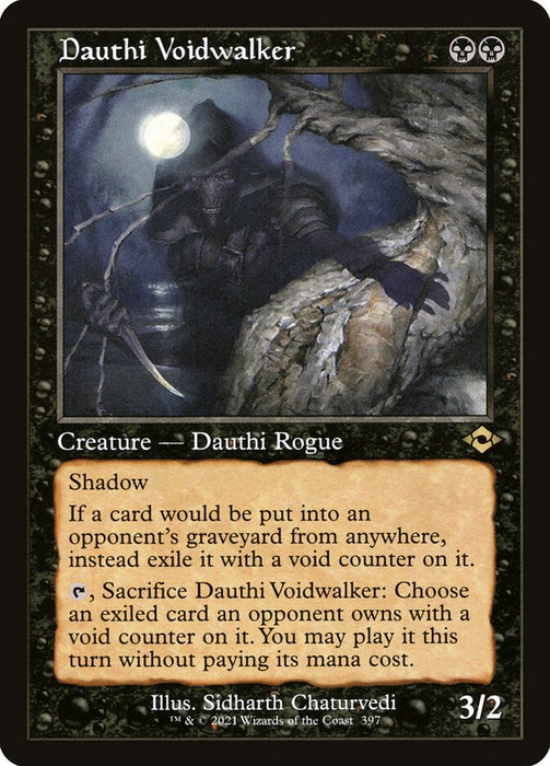 Dauthi Voidwalker - Retro Frame  (Foil)