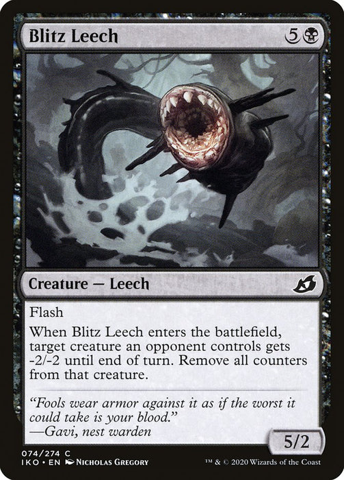 Blitz Leech  (Foil)