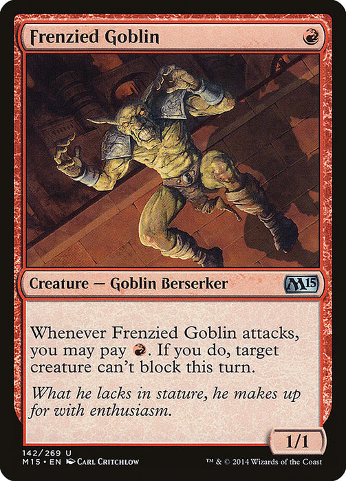 Frenzied Goblin  (Foil)