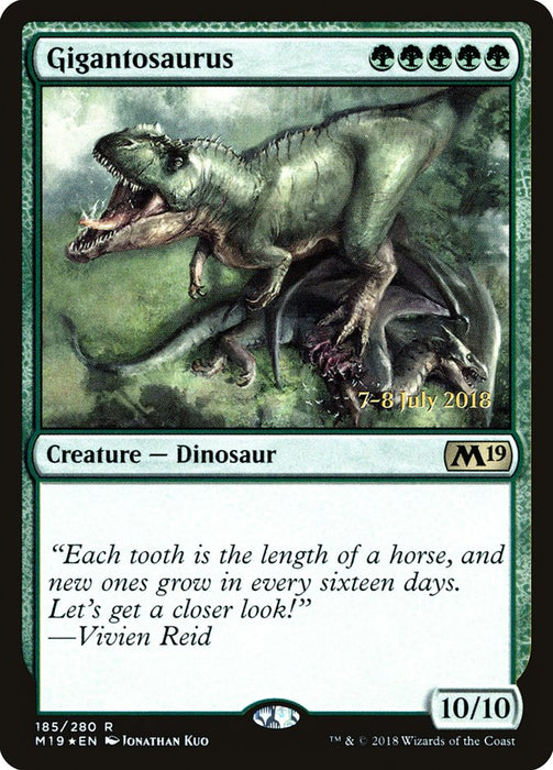 Gigantosaurus  (Foil)