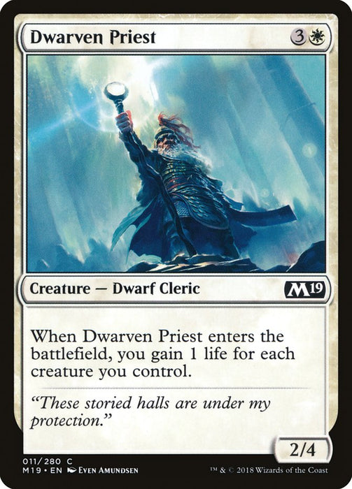 Dwarven Priest  (Foil)