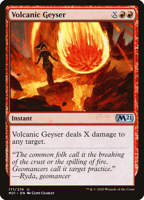 Volcanic Geyser  (Foil)