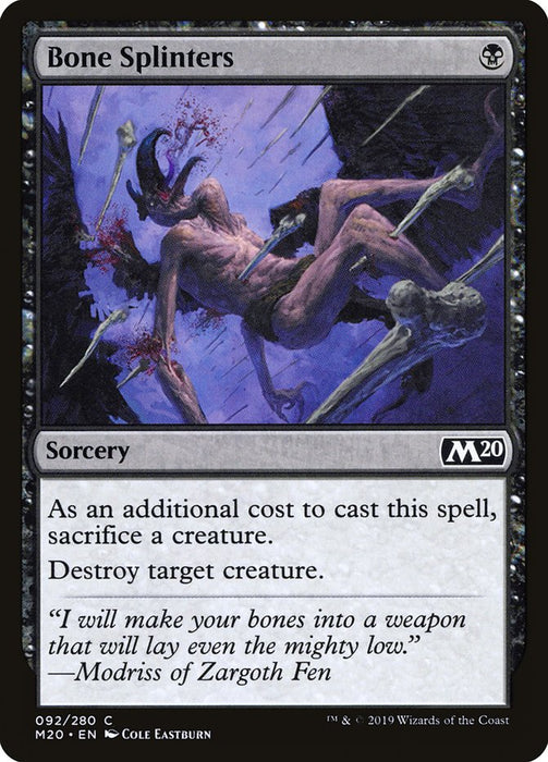 Bone Splinters  (Foil)