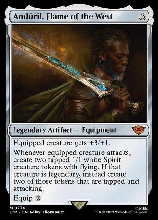 Andúril, Flame of the West - Legendary (Foil)
