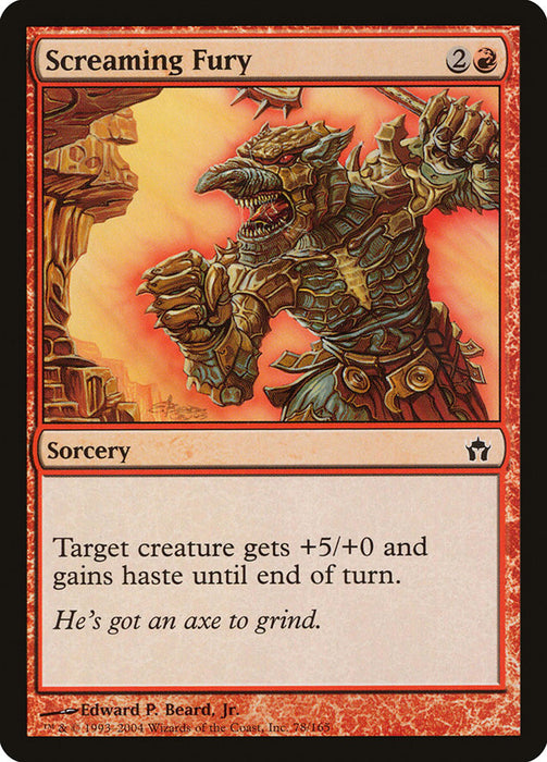 Screaming Fury  (Foil)