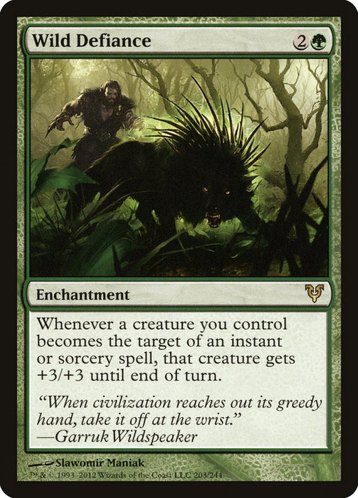 Wild Defiance  (Foil)