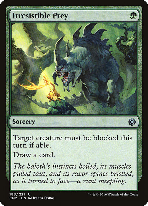 Irresistible Prey
