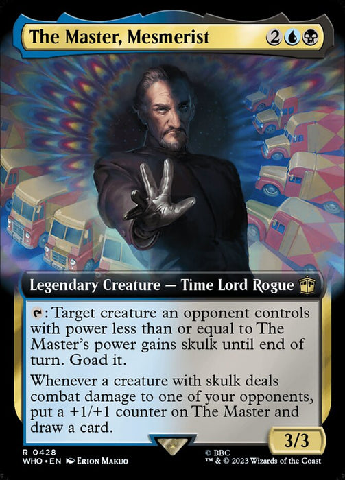 The Master, Mesmerist - Legendary- Extended Art (Foil)
