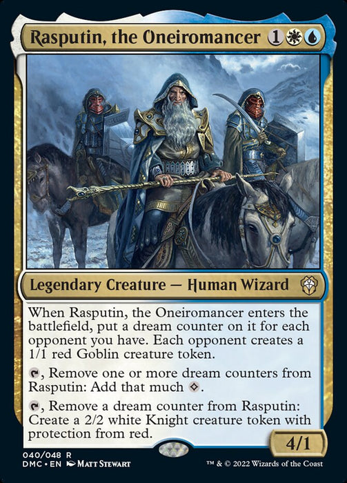 Rasputin, the Oneiromancer - Legendary