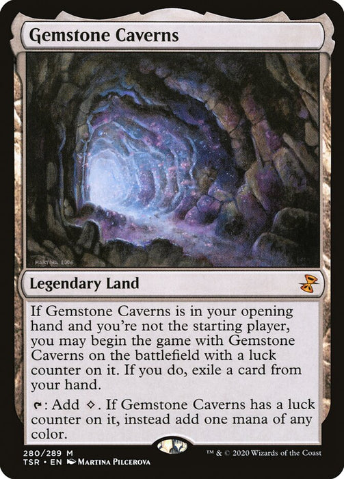 Gemstone Caverns  - Legendary (Foil)