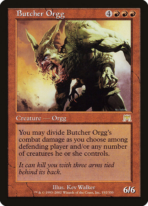 Butcher Orgg  (Foil)