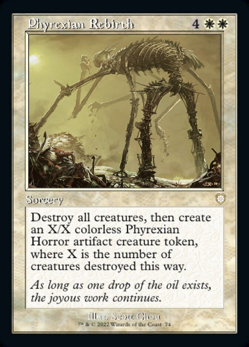 Phyrexian Rebirth - Retro Frame
