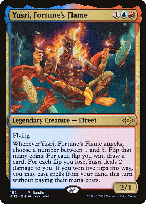 Yusri, Fortune's Flame  - Legendary (Foil)