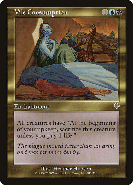 Vile Consumption  (Foil)