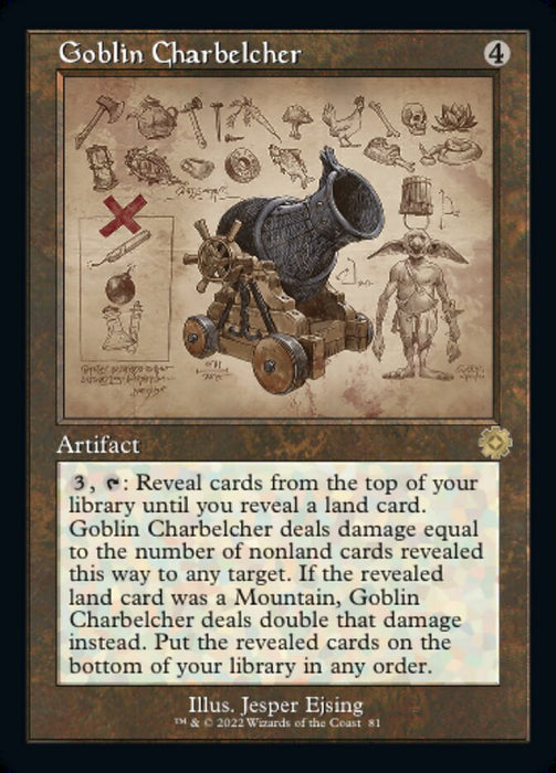 Goblin Charbelcher - Retro Frame (Foil)