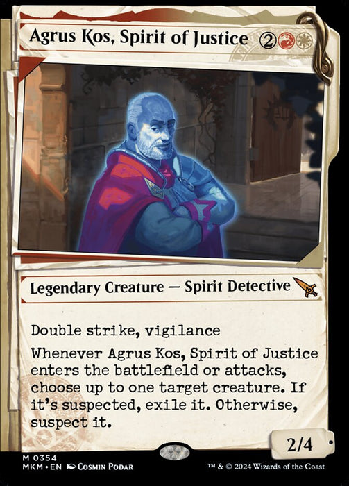 Agrus Kos, Spirit of Justice - Showcase- Legendary