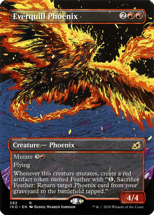 Everquill Phoenix - Borderless  - Showcase (Foil)