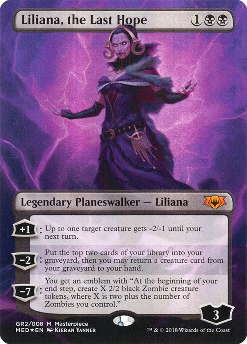 Liliana, the Last Hope - Borderless  (Foil)