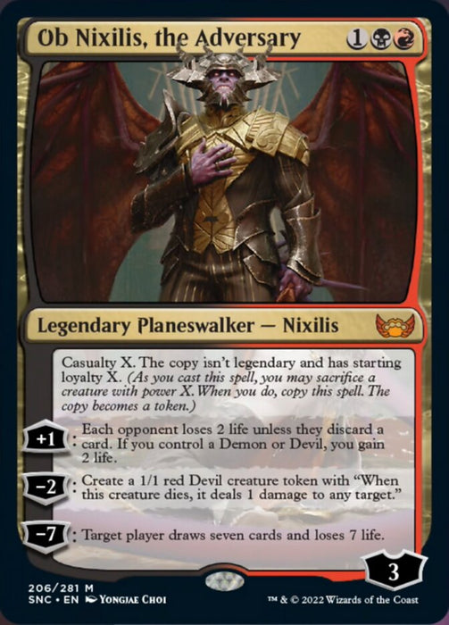 Ob Nixilis, the Adversary  (Foil)