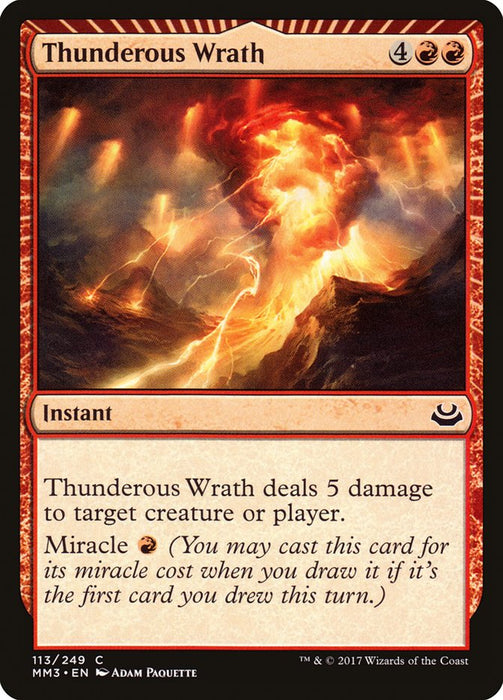 Thunderous Wrath - Miracle